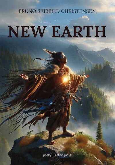NEW EARTH – omslag til lydbogen af Bruno Skibbild Christensen
