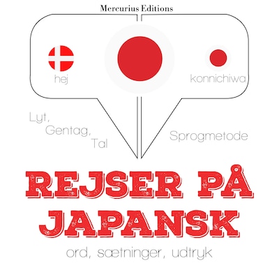 Rejser på japansk – omslag til lydbogen af JM Gardner