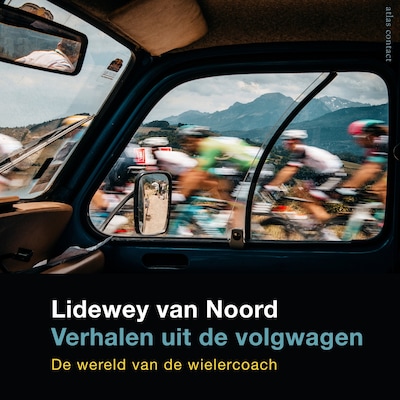 Verhalen uit de volgwagen – omslag van het luisterboek van Lidewey van Noord