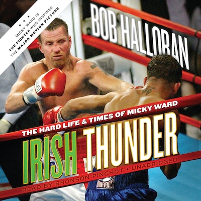 Irish Thunder – omslag til lydbogen af Bob Halloran