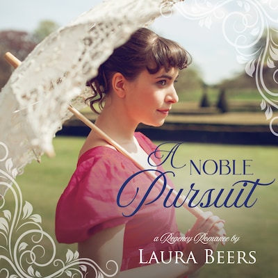 A Noble Pursuit – omslag til lydbogen af Laura Beers