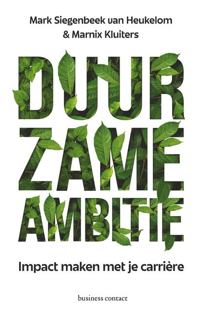 Duurzame ambitie: Impact maken met je carrière
