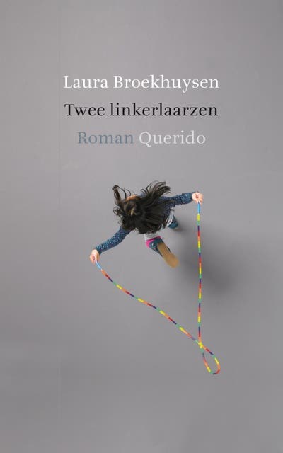 Twee linkerlaarzen – omslag van het luisterboek van Laura Broekhuysen