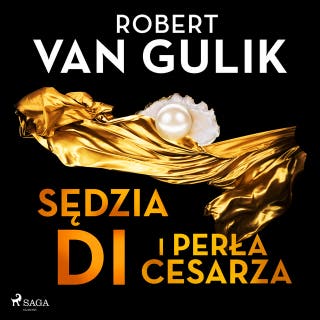 Sędzia Di i perła cesarza – okładka audiobooka, autor Robert van Gulik