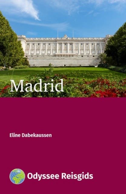 Madrid – omslag van het luisterboek van Eline Dabekaussen