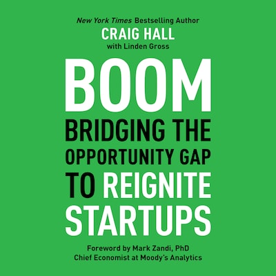 Boom – omslag til lydbogen af Craig Hall