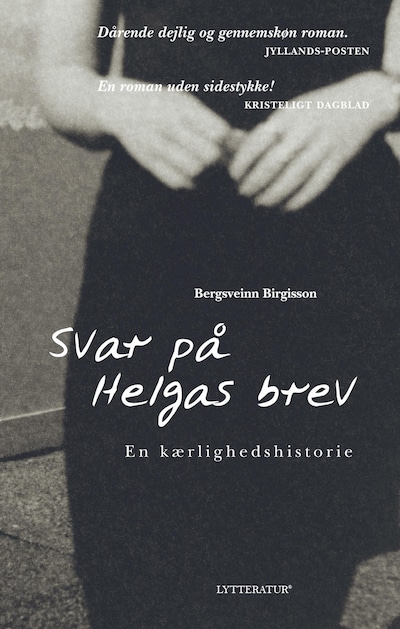 Svar på Helgas brev – omslag til lydbogen af Bergsveinn Birgisson