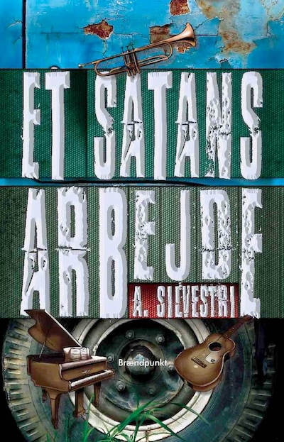 Et satans arbejde – omslag til lydbogen af A. Silvestri