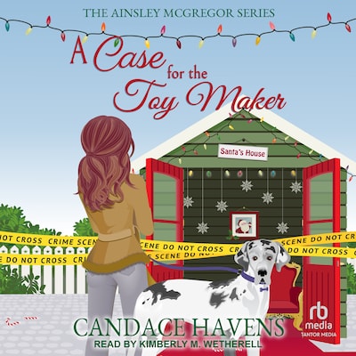 A Case for the Toy Maker – omslag til lydbogen af Candace Havens