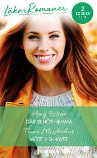 Där vi hör hemma / Möte vid havet – omslag till ljudboken av Amy Ruttan,Fiona McArthur