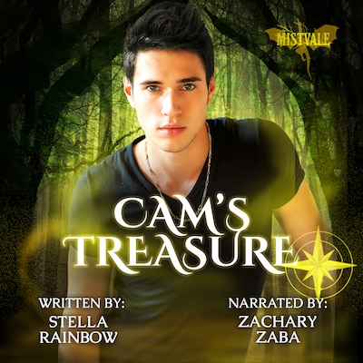 Cam's Treasure – omslag til lydbogen af Stella Rainbow