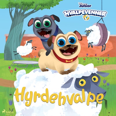 Hvalpevenner - Hyrdehvalpe – omslag til lydbogen af Disney