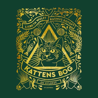 Kattens bog – omslag til lydbogen af Lisbeth Wulff, Rasmus Botoft