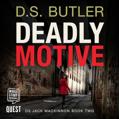Deadly Motive – omslag til lydbogen af D.S. Butler