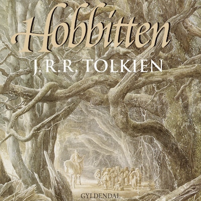 Hobbitten – omslag til lydbogen af J. R. R. Tolkien