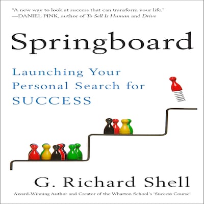 Springboard – omslag til lydbogen af G. Richard Shell