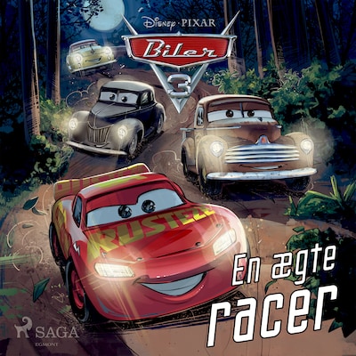 Biler 3 - En ægte racer – omslag til lydbogen af Disney
