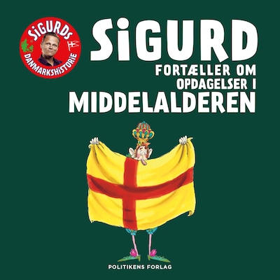 Sigurd fortæller om opdagelser i middelalderen – omslag til lydbogen af Sigurd Barrett