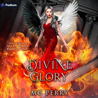 Divine Glory: Divine Academy, Book 2 – omslag till ljudboken av MC Perry