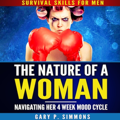 The Nature of a Woman – omslag till ljudboken av Gary P. Simmons