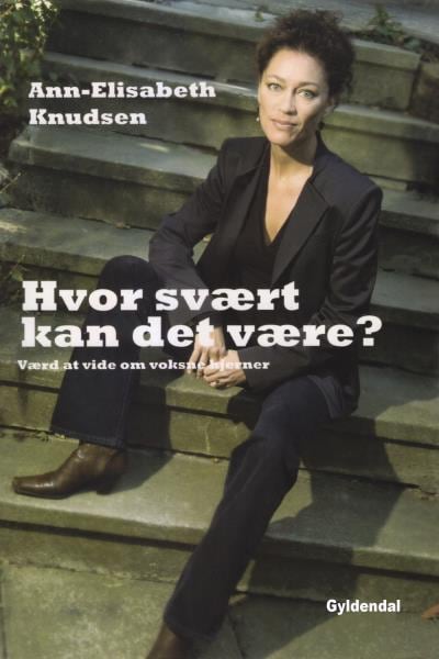Hvor svært kan det være? – omslag til lydbogen af ann knudsen