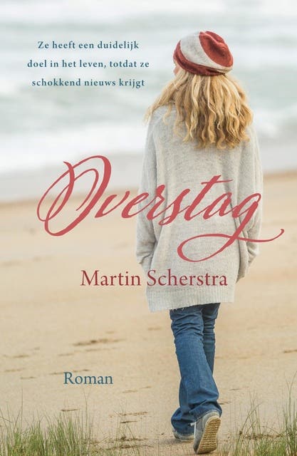 Overstag – omslag van het luisterboek van Martin Scherstra