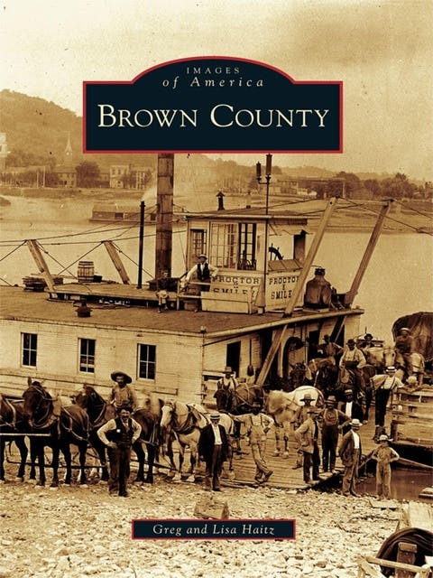 Brown County – omslag til lydbogen af Greg Haitz, Lisa Haitz