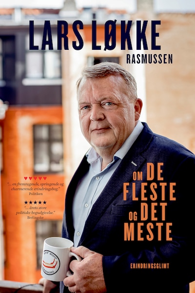 Om de fleste og det meste – omslag til lydbogen af Lars Løkke Rasmussen