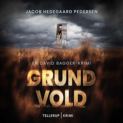En David Bagger krimi #1: Grundvold – omslag til lydbogen af Jacob Hedegaard Pedersen
