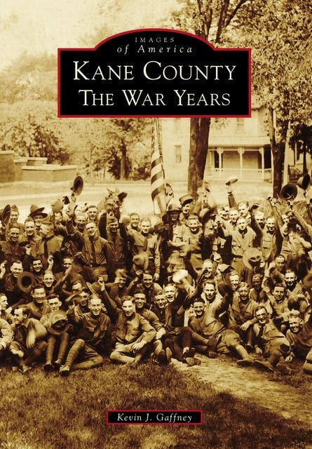 Kane County: The War Years – omslag til lydbogen af Kevin J Gaffney