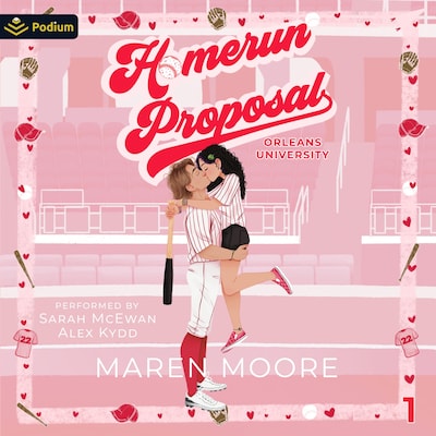 Homerun Proposal – omslag til lydbogen af Maren Moore