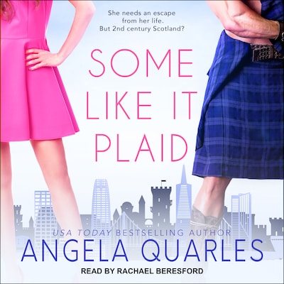 Some Like it Plaid – omslag til lydbogen af Angela Quarles