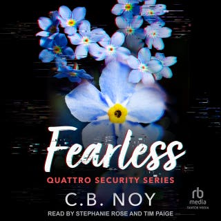 Fearless – omslag van het luisterboek van C. B. Noy