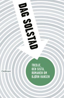Tredje, och sista, romanen om Bjørn Hansen – omslag till ljudboken av Dag Solstad