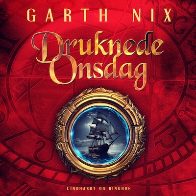 Druknede Onsdag – omslag til lydbogen af Garth Nix