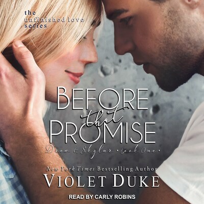 Before That Promise – omslag til lydbogen af Violet Duke