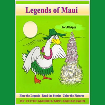 Legends of Maui – omslag van het luisterboek van Elithe Kahn