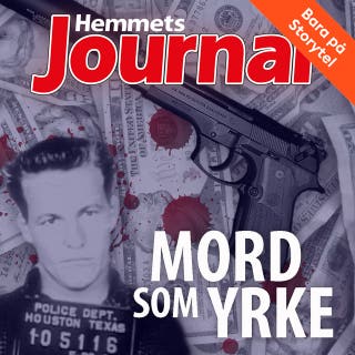 Mord som yrke – omslag till ljudboken av Hemmets Journal