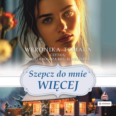Szepcz do mnie więcej – okładka audiobooka, autor Weronika Tomala
