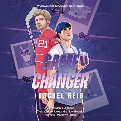 Game Changer – okładka audiobooka, autor Rachel Reid