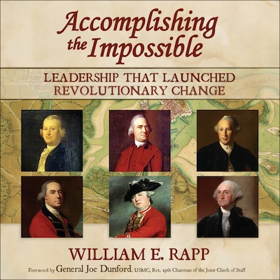 Accomplishing the Impossible – omslag til lydbogen af William E. Rapp