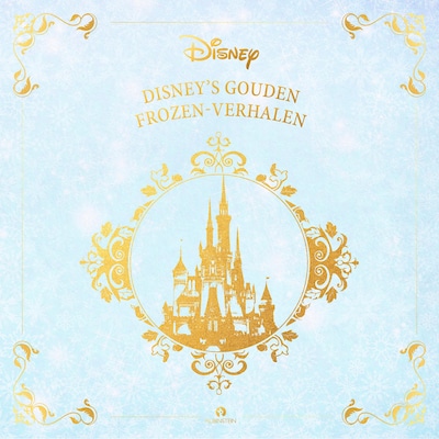 Disney's Gouden Frozen- verhalen – omslag van het luisterboek van Disney