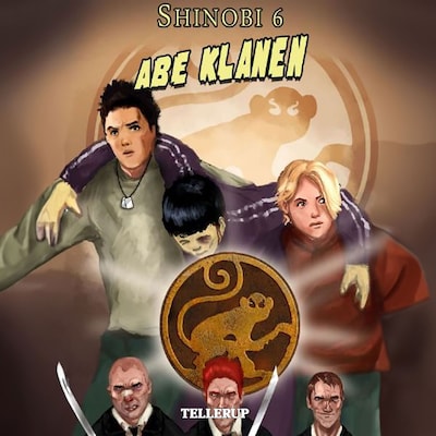 Shinobi #2: Abe klanen – omslag til lydbogen af Lise Bidstrup