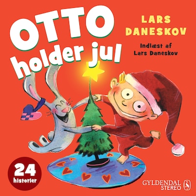 Otto holder jul – omslag til lydbogen af Lars Daneskov