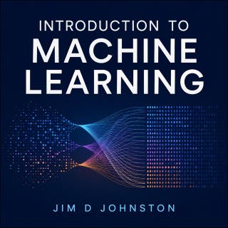 Introduction to Machine Learning – omslag till ljudboken av Jim D Johnston