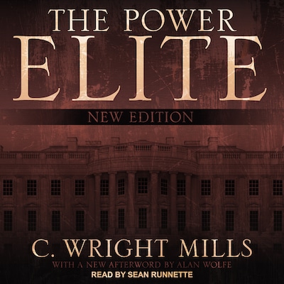 The Power Elite – omslag til lydbogen af C. Wright Mills