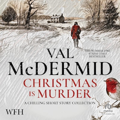 Christmas is Murder – omslag til lydbogen af Val McDermid
