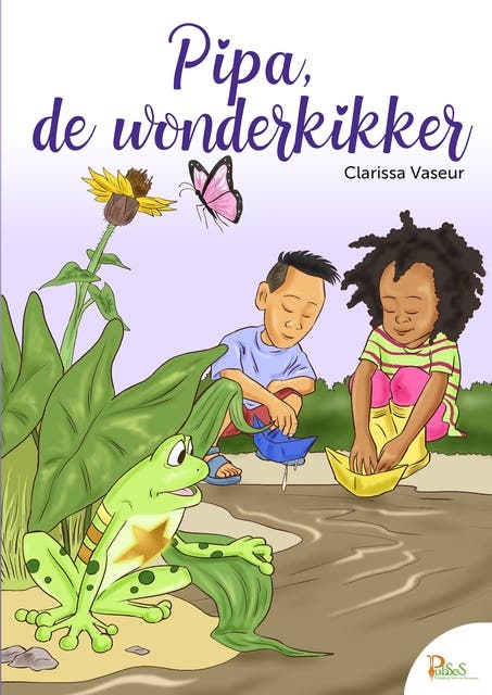 Pipa de wonderkikker – omslag van het luisterboek van Clarissa Vaseur