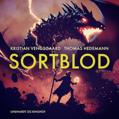 Sortblod – omslag til lydbogen af Thomas Hedemann, Kristian Vengsgaard