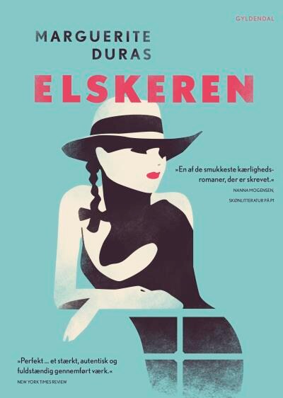 Elskeren – omslag til lydbogen af Marguerite Duras